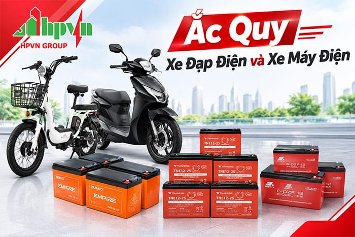 Nên chọn bình ắc quy từ thương hiệu uy tín 
